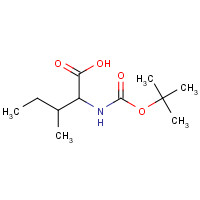 13139-16-7 BOC-L-Isoleucine chemical structure