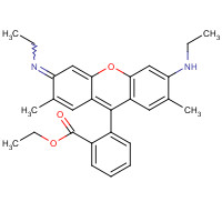 13161-28-9 RHODAMINE 6G PERCHLORATE chemical structure