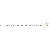 13177-49-6 1-EICOSANYL SULFATE SODIUM SALT chemical structure