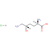 13204-98-3 5-HYDROXY-DL-LYSINE HYDROCHLORIDE chemical structure