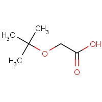 13211-32-0 TERT-BUTOXY ACETIC ACID chemical structure