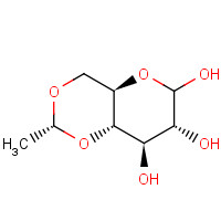 13224-99-2 4,6-O-Ethylidene-alpha-D-glucose chemical structure