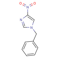 13230-13-2 4-NITRO-1-(PHENYLMETHYL)-1H-IMIDAZOLE-5-CARBOXALDEHYDE chemical structure