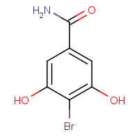 13429-12-4 4-BROMO-3,5-DIHYDROXYBENZAMIDE chemical structure