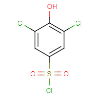 13432-81-0 3,5-DICHLORO-4-HYDROXYBENZENESULFONYL CHLORIDE chemical structure