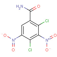 13550-88-4 2,4-DICHLORO-3,5-DINITROBENZAMIDE chemical structure