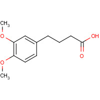 13575-74-1 4-(3,4-DIMETHOXYPHENYL)BUTYRIC ACID chemical structure
