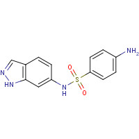 13744-68-8 6-SULFANILAMIDOINDAZOLE chemical structure