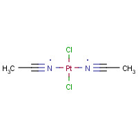 13869-38-0 CIS-BIS(ACETONITRILE)DICHLOROPLATINUM(II) chemical structure