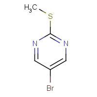 14001-67-3 5-BROMO-2-(METHYLTHIO)PYRIMIDINE chemical structure