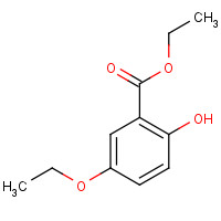 14160-70-4 ETHYL 5-ETHOXY-2-HYDROXYBENZOATE chemical structure