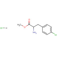 14173-40-1 DL-4-Chlorophenylalanine methyl ester hydrochloride chemical structure