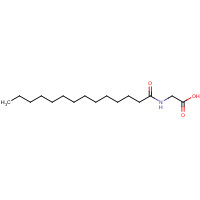 14246-55-0 MYRISTOYL-GLY-OH chemical structure