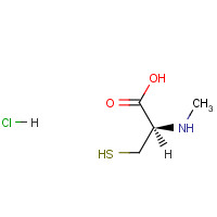 14344-46-8 3-MERCAPTO-2-(METHYLAMINO)PROPANOIC ACID HYDROCHLORIDE chemical structure