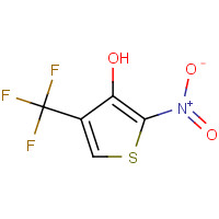 14371-82-5 2-NITRO-4-(TRIFLUOROMETHYL)THIOPHENOL chemical structure
