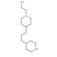 14712-23-3 1-[N-(2-HYDROXYETHYL)-4'-PIPERIDYL]-3-(4'-PIPERIDYL)PROPANE chemical structure
