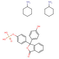 14815-59-9 Phenolphthalein monophosphate dicyclohexylammonium salt chemical structure