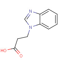 14840-18-7 3-BENZOIMIDAZOL-1-YL-PROPIONIC ACID chemical structure