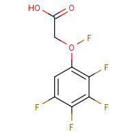 14892-14-9 PENTAFLUOROPHENOXYACETIC ACID chemical structure
