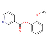 15057-98-4 GUAIACYL NICOTINATE chemical structure