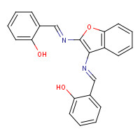 15108-19-7 N,N'-BIS-SALICYLIDENE-2,3-DIAMINO-BENZOFURAN chemical structure