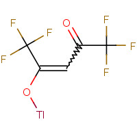 15444-43-6 THALLIUM(I) HEXAFLUOROACETYLACETONATE chemical structure