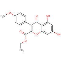 15485-76-4 2-CARBETHOXY-5,7-DIHYDROXY-4'-METHOXYISOFLAVONE chemical structure