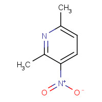 15513-52-7 2,6-Dimethyl-3-nitropyridine chemical structure