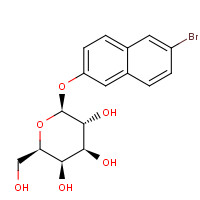 15572-30-2 6-BROMO-2-NAPHTHYL-BETA-D-GALACTOPYRANOSIDE chemical structure