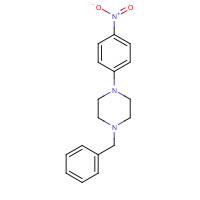 16155-08-1 1-BENZYL-4-(4-NITROPHENYL)PIPERAZINE chemical structure