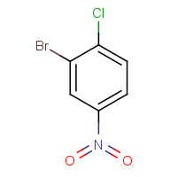 16588-26-4 3-BROMO-4-CHLORONITROBENZENE chemical structure