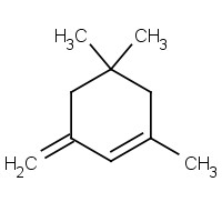 16609-28-2 3-METHYLENE 1,5,5-TRIMETHYL CYCLOHEXENE-1 chemical structure