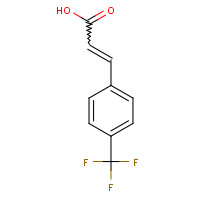 16642-92-5 4-(Trifluoromethyl)cinnamic acid chemical structure
