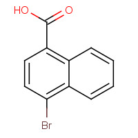 16650-55-8 4-BROMO-1-NAPHTALENECARBOXYLIC ACID chemical structure