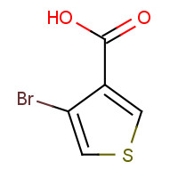 16694-17-0 4-BROMOTHIOPHENE-3-CARBOXYLIC ACID chemical structure