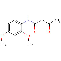 16715-79-0 2',4'-DIMETHOXYACETOACETANILIDE chemical structure