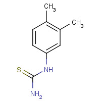 16738-18-4 N-(3,4-DIMETHYLPHENYL)THIOUREA chemical structure