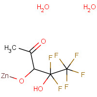 16743-33-2 ZINC HEXAFLUOROACETYLACETONATE DIHYDRATE chemical structure