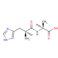 16874-75-2 H-HIS-ALA-OH chemical structure