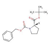 16881-39-3 N-CBZ-L-PROLINE TERT-BUTYL ESTER chemical structure