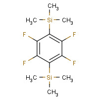16956-91-5 1,4-BIS(TRIMETHYLSILYL)TETRAFLUOROBENZENE chemical structure
