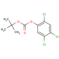 16965-08-5 CARBONIC ACID TERT-BUTYL 2,4,5-TRICHLOROPHENYL ESTER chemical structure