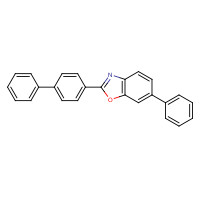 17064-47-0 2-(4-BIPHENYLYL)-6-PHENYLBENZOXAZOLE chemical structure
