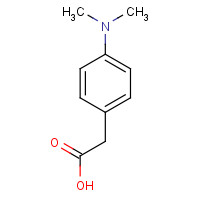 17078-28-3 4-(DIMETHYLAMINO)PHENYLACETIC ACID chemical structure