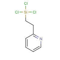 17082-69-8 2-[2-(TRICHLOROSILYL)ETHYL]PYRIDINE chemical structure