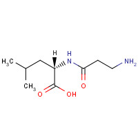 17136-25-3 H-BETA-ALA-LEU-OH chemical structure