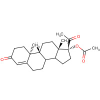 17308-02-0 3,20-Dioxopregn-4-en-17-beta-yl acetate chemical structure