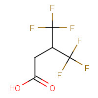 17327-33-2 4,4,4-TRIFLUORO-3-(TRIFLUOROMETHYL)BUTYRIC ACID chemical structure
