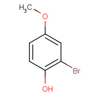 17332-11-5 2-Bromo-4-methoxybenzenol chemical structure