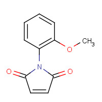 17392-68-6 1-(2-METHOXY-PHENYL)-PYRROLE-2,5-DIONE chemical structure